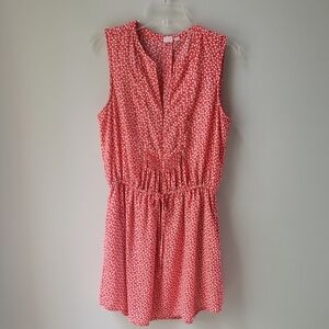 GAP‎ Sleeveless Flower Pattern V-neck Sundress Women Size Medium